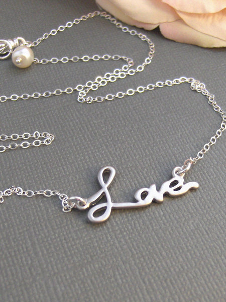 Love Necklace,Sterling Silver,Silver Branch,Silver Bracelet,Love,Family,Bride,Wedding. Handmade jewelry by valleygirldesigns on Etsy.