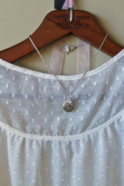 Petite Violet,Locket,Silver Locket,Antique Locket,Girl,Child,Baby,Girl Locket,Pink,Purple. Handmade jewelry by valleygirldesigns.
