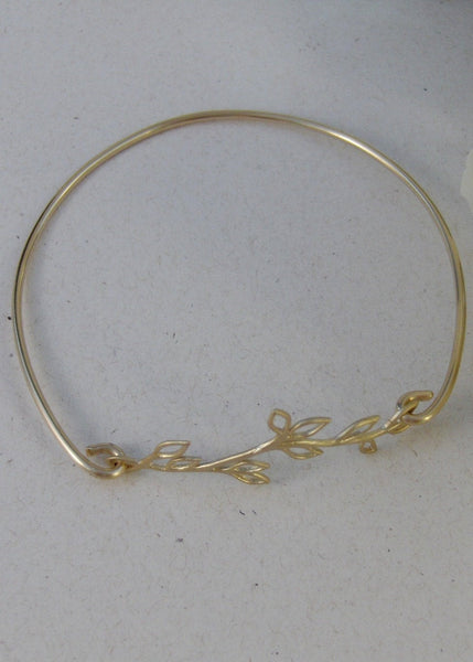 Hazel Branch,Gold,Bangle,Bracelet,Gold,Branch,Gold Bracelet,Branch,Bride,Wedding. Handmade jewelry by valleygirldesigns on Etsy.