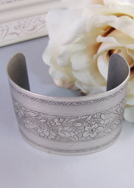 Emmersyn,Bracelet,Cuff,Silver Bracelet,Cuff Bracelet,Bracelet,Silver,Antique Bracelet,Wedding,Bride.Handmade Jewelry by valleygirldesigns.