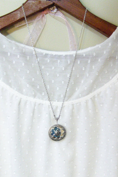 Garrett's Turtle ,Locket,Silver, Turtle ,Antiqued,Charm,Silver Locket,Woodland,Pond.Jewelery by Valleygirldesigns.