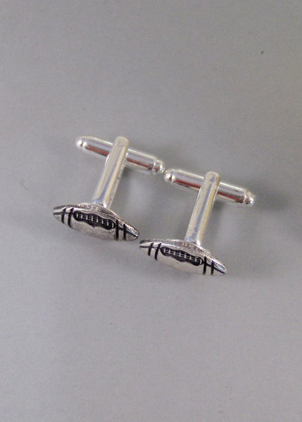 Football Cufflinks,Cufflink,Men,Groosmen,Soccer,Sport,Groom,Father,Dad,Wedding. Handmade jewelry by valleygirldesigns.