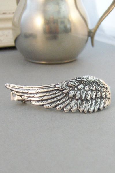 Inner Spirit,Barrette,Hair Pin,Hair Accessory,Head Band,Wing,Angel Wing,Angel Wing Barrette,Angel Wing Hair,Hair. valleygirldesigns.