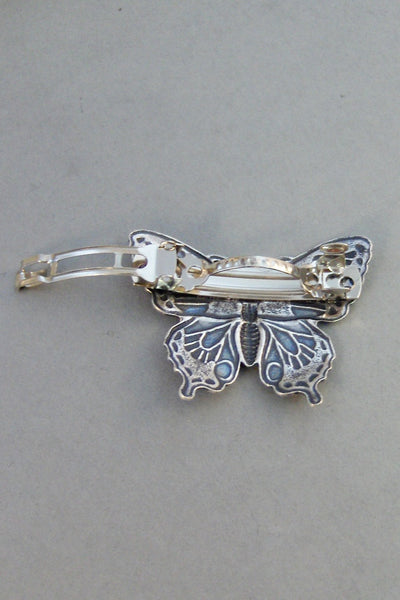 Inner Spirit,Butterfly,Butterfly Barrette,Monarch,Monarch Barrette,Hair Accessory,Head Band,Silver Barrette,Wings,valleygirldesigns.