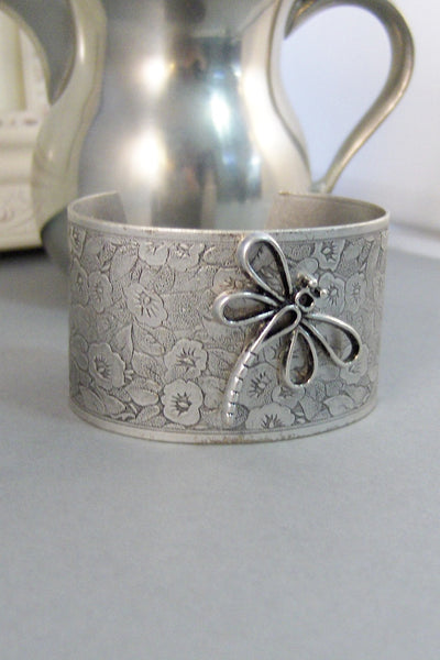 Dancing Dragonfly,Cuff,Bracelet,Cuff,Silver Bracelet,Cuff Bracelet,Bracelet,Silver,Dragonfly,Wing,Bracelet,Wedding,Bride.valleygirldesigns.