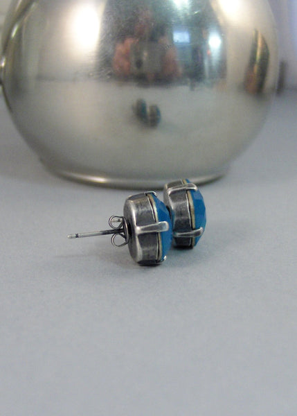 Seabreeze,Blue Earring,Aquamarine Earring,Aqua Earring,Swarovski Earring,Post Earring,Post,Stud,STud Earring,Aqua STud Earring,valleygirdesi
