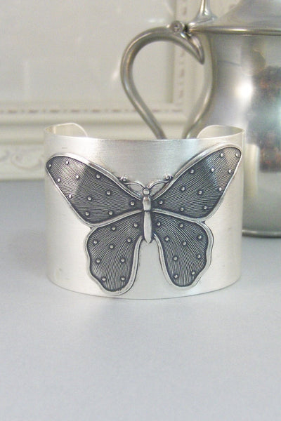 Butterflies Dance,Butterfly,Butterfly Cuff,Butterfly Bracelet, Bracelet,,Chunky Bracelet,Gypsy Bracelet.valleygirldesigns.