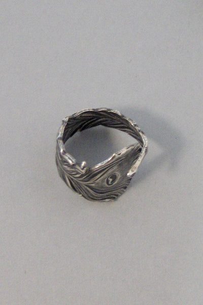 Peacock Feather,Peacock,Ring,Silver,Flower,Peacock Ring Antique Ring,Silver Ring,Feather Ring,Wedding,Bridesmaid.Plume, valleygirldesigns.