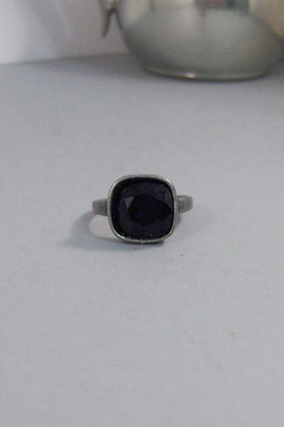 Ocean Sapphire,Ring,Silver,Sapphire Ring,Sapphire,Bue Stone,Sapphire Jewelry,Antique Ring,September,Birthstone,Blue valleygirldesigns.