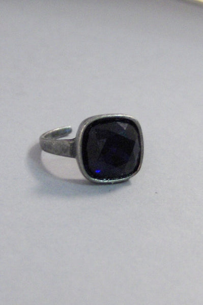 Ocean Sapphire,Ring,Silver,Sapphire Ring,Sapphire,Bue Stone,Sapphire Jewelry,Antique Ring,September,Birthstone,Blue valleygirldesigns.