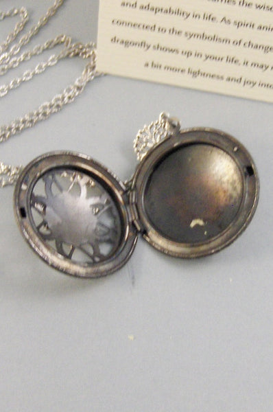 Scented Sunflower,Locket,Silver,Apothecary,Sunflower,Sunflower Locket,Sunflower Scent Locket,Scent Locket,Antique Locket, valleygirldesigns.