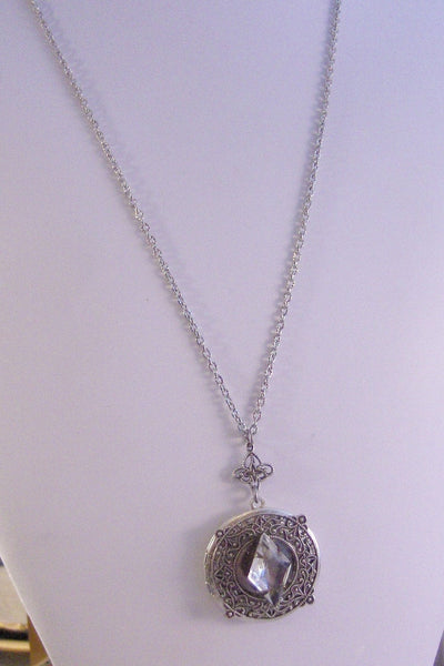 Pale Sunlight,Locket,Antique Locket,Silver Locket,Diamond,Vintage,Rhinestone,Birthstone.Diamond Locket,Diamond Necklace,Vintage