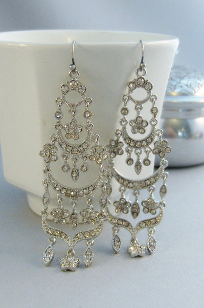 Gypsy Wedding,Earring,Diamond Earring,Crystal Earring,Boho Earring,Boho Wedding,Boho Style,Bohemain,Gypsy Earring,Diamond Jewelry