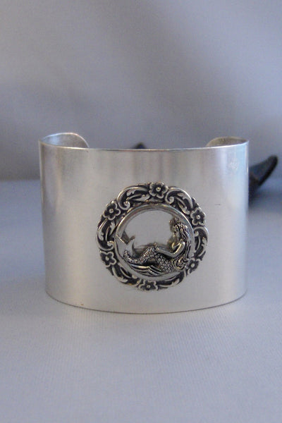 Inner Mermaid,Cuff Bracelet, Bracelet,Cuff Bracelet,Mermaid,Mermaid Cuff,Bracelet,Chunky Bracelet,Mermaid Bracelet.valleygirldesigns.