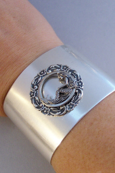 Inner Mermaid,Cuff Bracelet, Bracelet,Cuff Bracelet,Mermaid,Mermaid Cuff,Bracelet,Chunky Bracelet,Mermaid Bracelet.valleygirldesigns.