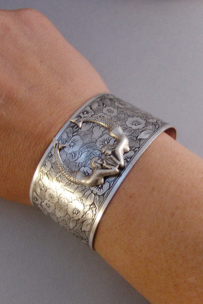 Seamist,Mermaid,Mermaid Bracelet,Cuff Bracelet,Bracelet,Cuff Bracelet,Mermaid Cuff,Bracelet,Chunky Bracelet,Mermaid Bracelet.valleygirldesig