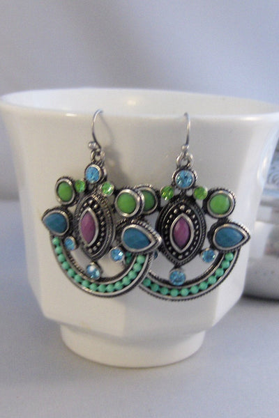 Lavender Spirit,Earring,Blue Earring,Purple Earring arring,Boho Earring,Boho Wedding,Boho Style,Bohemain,Gypsy Earring,Turquoise Earring