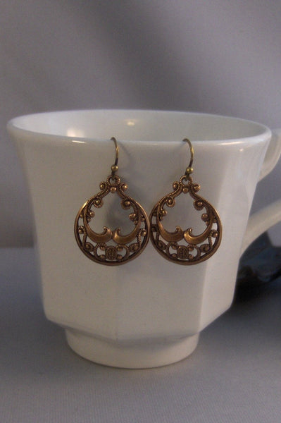 Gypsy Earrings,Brass Earrings,Antique,Vintage Style,Wedding,Bride,Antique Earrings,Boho,Hamsa,Boho Earring,Hoop Earring.valleygirldesign
