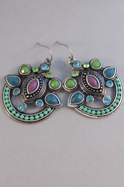 Lavender Spirit,Earring,Blue Earring,Purple Earring arring,Boho Earring,Boho Wedding,Boho Style,Bohemain,Gypsy Earring,Turquoise Earring