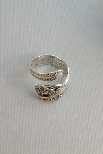 Sterling Sparrow Ring,Sparrow Ring,Silver,Spoon,Bird,Bird Ring,Sparrow,Spoon Ring,Antique,Silver Ring,Sterling,Wedding valleygirldesigns.