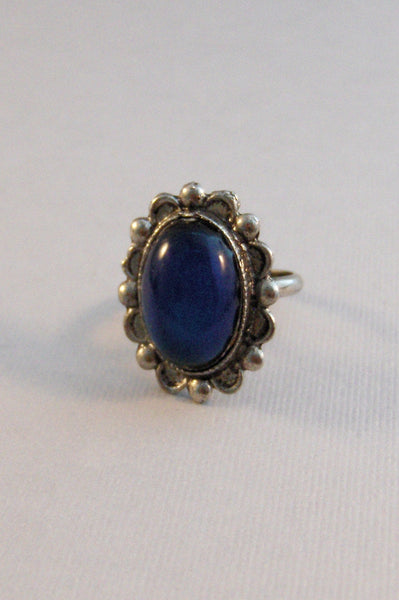 Misty's Mood Ring,Ring,Silver,Mood Ring,Antique Ring,Silver Ring,Wrapped,Adjustable,Bridesmaid,Mood Stone,Stone,Mood. valleygirldesigns.