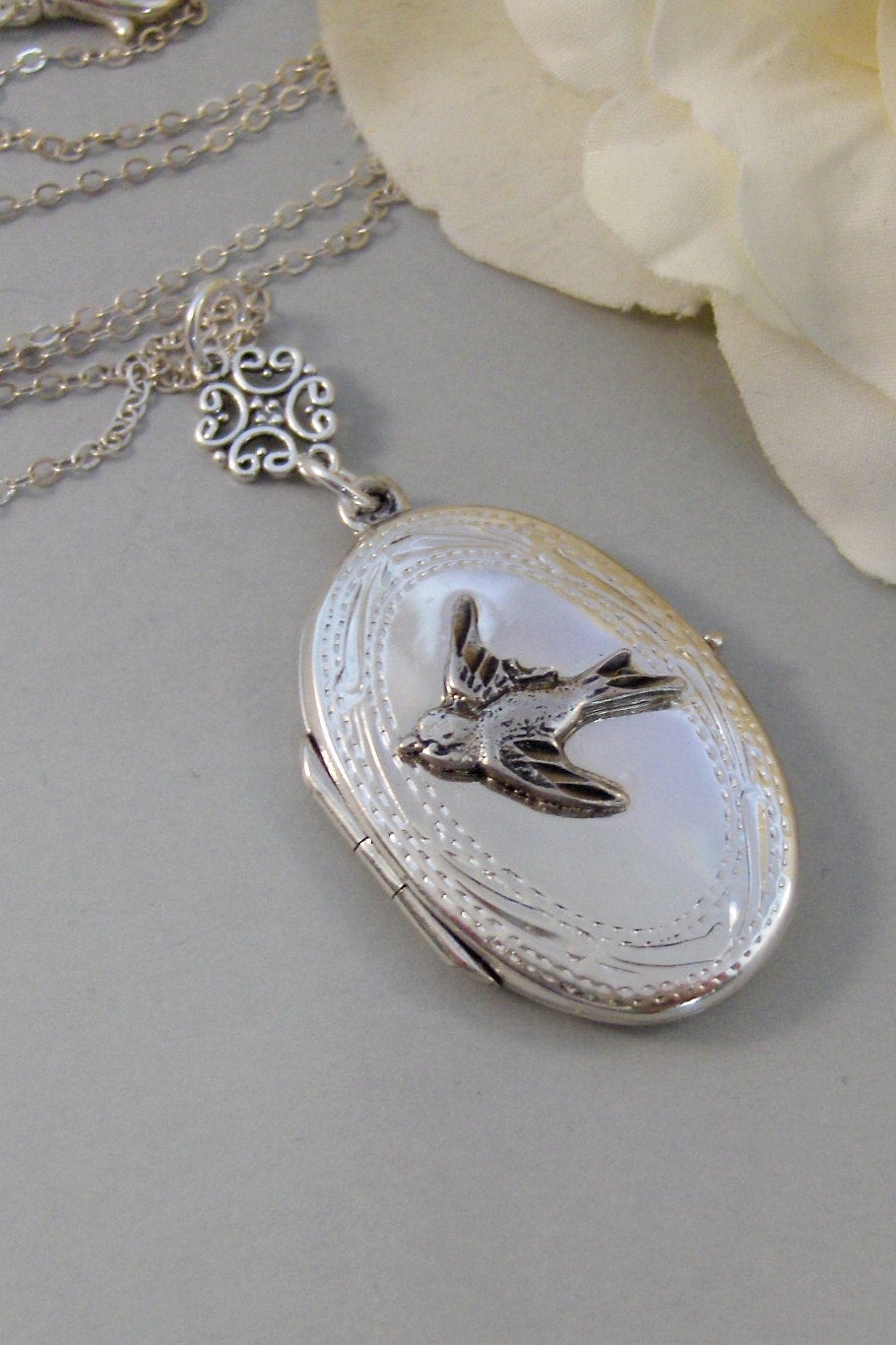 Sterling Silver Lockets – Valley Girl Designs