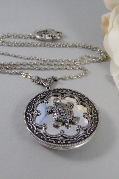 Sea Turtle ,Locket,Silver, Turtle ,Antiqued,Charm,Silver Locket,Woodland,Pond.Jewelery by Valleygirldesigns.