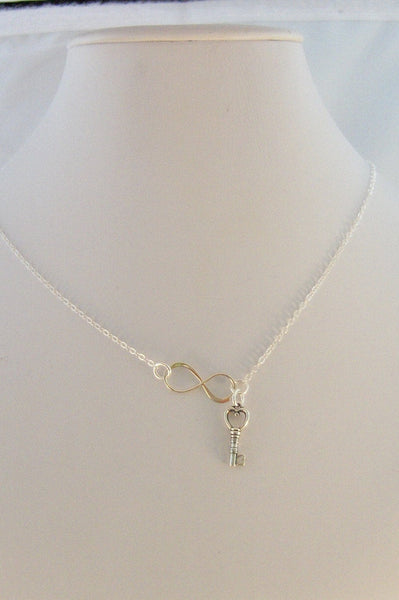 Key To Success,Necklace,Bracelet,Infinity Necklace,Infinity Bracelet,Key Necklace,Success Bracelet,Friendship Necklace,Friendship Bracelet