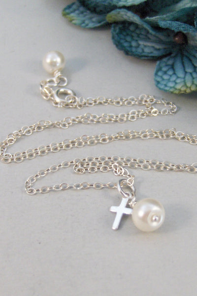 Faith,Necklace,Bracelet, Necklace,Silver,Cross,Religious,Cross Necklace,Mourning,Mourning, valleygirldesigns.