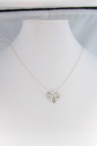 SALE/Wisdom,Necklace,Bracelet,Infinity Necklace,Owl Infinity,Silver,Owl Necklace,Owl,Infinity,Infinite,Jewelry valleygirldesigns.