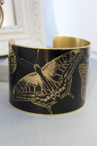 Monarch,Butterfly,Bracelet,Cuff,Cuff Bracelet,Bracelet,Brass,Antique Bracelet,,Butterfly Bracelet,Butterfly Cuff,Balck. valleygirldesigns.