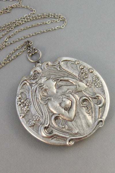 Freya Locket,Goddess Locket,Freya Goddess Locket,Locket,Silver Locket,Goddess Locket,Greek Goddess,Silver Goddess Locket,Freya Locket,Valleygirldesigns Locket,Locket Necklace,Photo