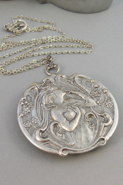 Freya Locket,Goddess Locket,Freya Goddess Locket,Locket,Silver Locket,Goddess Locket,Greek Goddess,Silver Goddess Locket,Freya Locket,Valleygirldesigns Locket,Locket Necklace,Photo