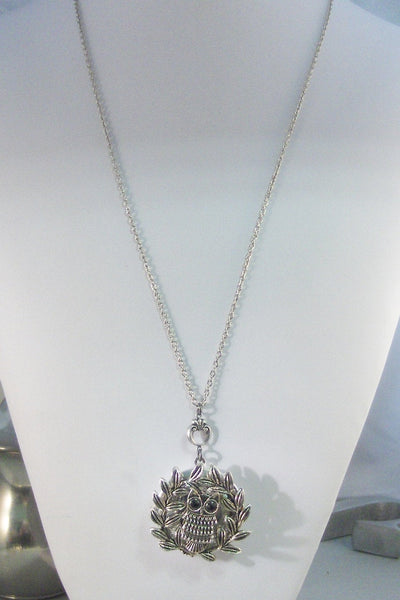SALE Athena's Crown,Owl Locket,Owl Necklace,Owl,Locket,Silver Locket,Silver Necklace,Owl,Silver,Woodland,Antique Locket.valleygirldesigns.
