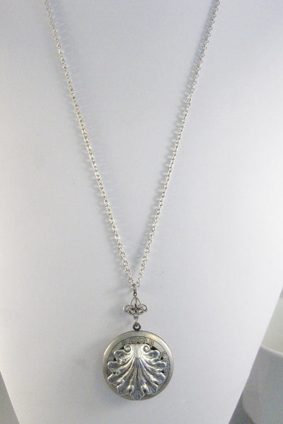 SALE Shell,Locket,Silver,Apothecary,Choose Your Scent,Lavender,Rose, Scent Locket,Bird,Shell Locket,Shell Necklace,valleygirldesigns.