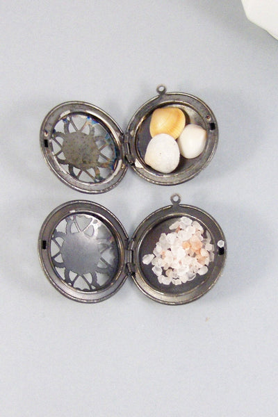 Scented Shell,Locket,Silver,Apothecary,Choose Your Scent,Lavender,Rose, Scent Locket,Bird,Shell Locket,Shell Necklace,valleygirldesigns.