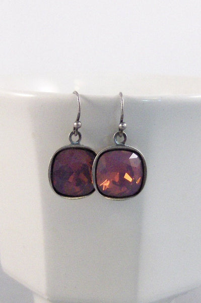 Lavender Sea Stones,Earring,Lavender Earring,Purple Earring,Opal Earring,Pink Earring,Pink,Opal,Lavender,Purple,Earring. Valleygirldesigns