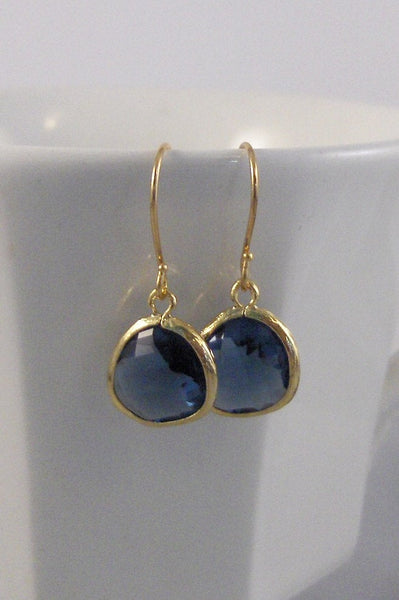Sapphire Drop,Earring,Sapphire Earring,Gold Earrings,Wedding,Bride,Sapphire and Gold,Blue Earring,Blue Stone,Blue Brides. valleygirldesigns.