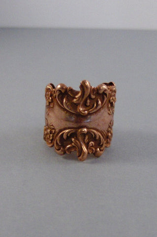 Goddess Ring,Ring,Rose Gold,Goddess,Ring,Goddess Ring,Antique Ring,Rose Gold Flower,Rose Gold Flower Ring,Bridesmaid valleygirldesigns.