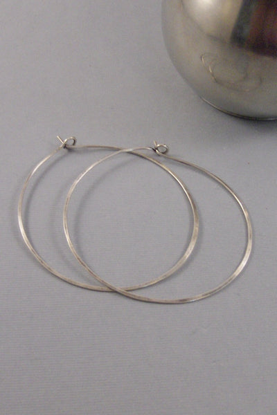 Sterling Hoops,Sterling Silver Hoops,Sterling Silver Earring,Earring,Silver Earring,Gypsy Earring,Boho Earring,SterlingValleygirldesigns.