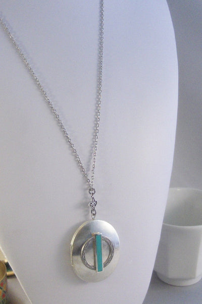 SALE Romantic Gypsy,Locket,Silver,Turquoise,Gemstone,Necklace,Antique Locket,Dream,Indian,Vintage Turquoise,Genuine Turquoise,Turqoise