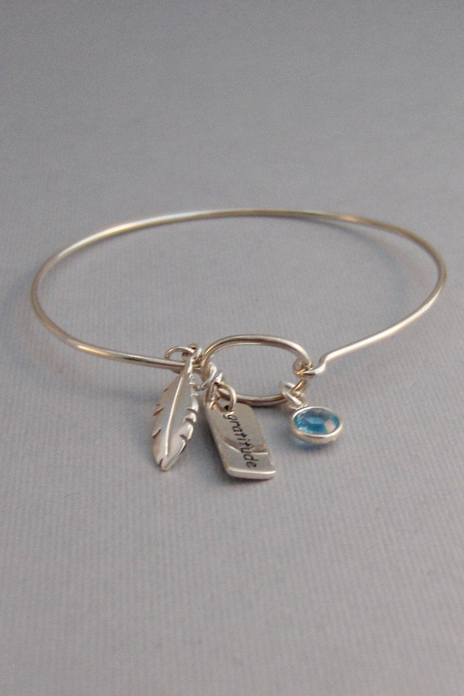 Feather Of Life,Bracelet,Feather Bracelet,Sterling,Feather,Indian Feather,Personalize,Birthstone,Birthstone Bracelet, STerling Bracelet