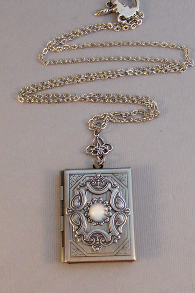Gypsy Secrets,Locket,Antique Locket,Silver Locket,Moonstone,Goddess,Moonstone Necklace,Moonstone Locket,Moon,Moonstone Locket,Valleygirldesi