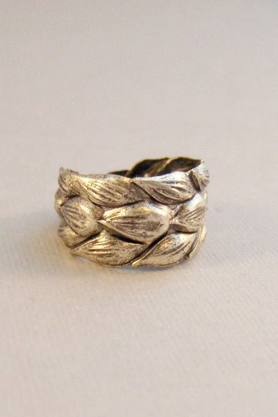 Wheat Ring,Love And Charity,Ring,Silver,Silver Ring,Filigree Ring,Vintage Style,Antiqued Silver Ring,Wheat,Silver Wheat,Love,Charity,Church