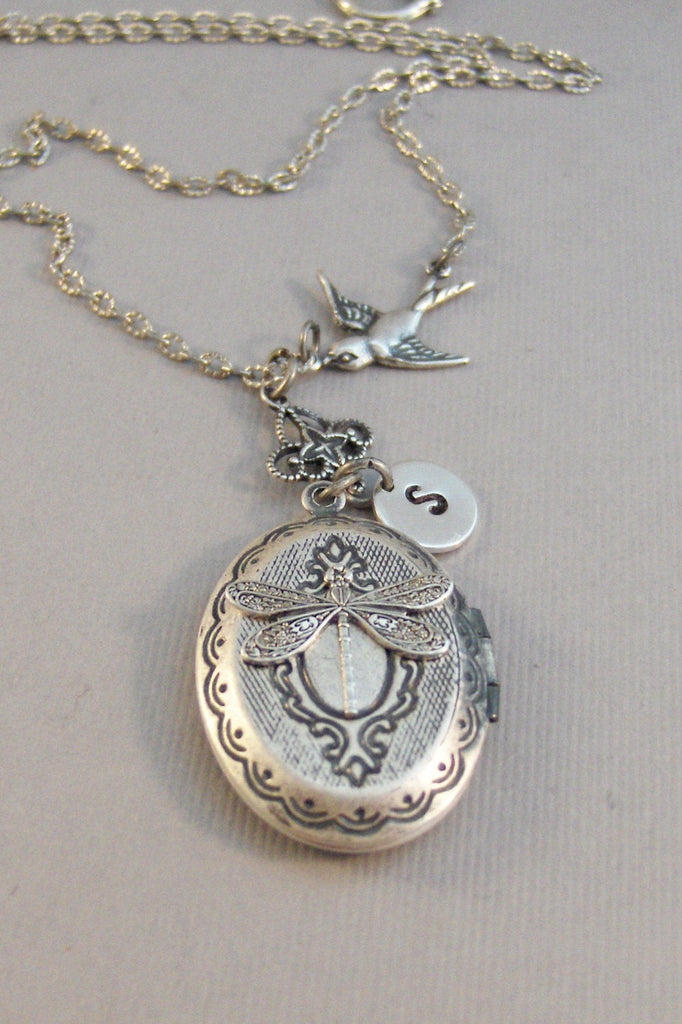 Dragonfly fashion lockets