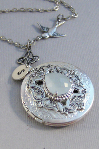 Victorian Moon,Locket,Moonstone Locket,Silver Locket,Moonstone,Goddess,Moonstone Necklace,Moonstone Locket,Moonstone Cab.Valleygirldesigns.